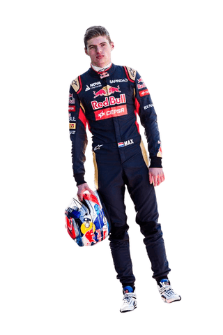 2015 Max Verstappen F1 Red Bull Racing Suit