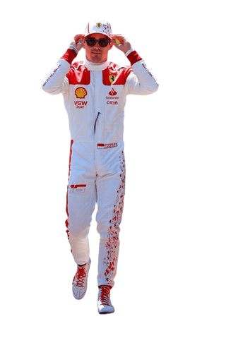 Charles Leclerc Ferrari 2023 F1 Race Suit - Monaco GP