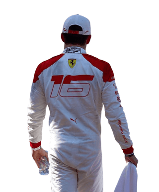 Charles Leclerc Ferrari 2023 F1 Race Suit - Monaco GP