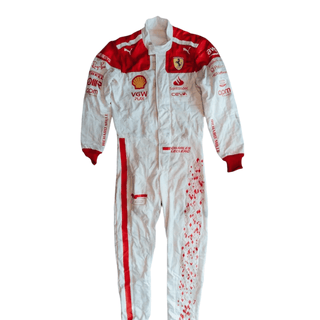 Charles Leclerc Ferrari 2023 F1 Race Suit - Monaco GP