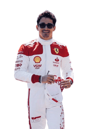 Charles Leclerc Ferrari 2023 F1 Race Suit - Monaco GP