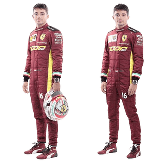 Charles Leclerc Sebastian Vettel 2020 F1 Replica Race Suit - Scuderia Ferrari 1000s