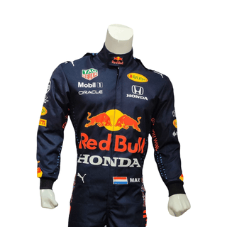 2021 New Max Verstappen F1 Red Bull Racing Suit