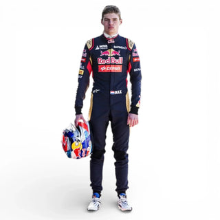 Max Verstappen 2015 Scuderia Toro Rosso Red Bull F1 Vintage Race Suit - Rustle Racegear