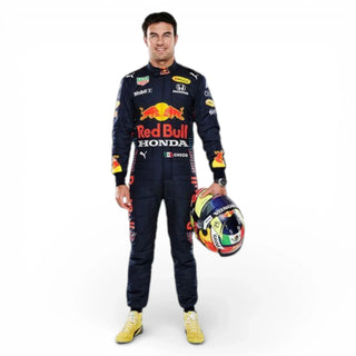 2021 Sergio Perez Red Bull Racing Honda Formula 1 Race Suit - Rustle Racegear