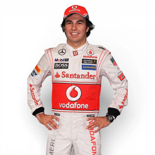 2013 Sergio Pérez Vodafone McLaren Formula 1 Suit - Rustle Racegear