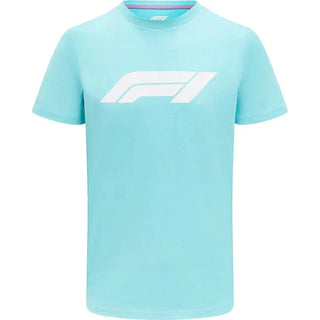 Formula 1 Tech Collection F1 Miami GP Kids Pastel T-Shirt- Pink/Baby Blue - Rustle Racewears