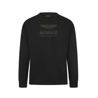 Aston Martin F1 Team Stealth Logo Sweatshirt - Rustle Racegear