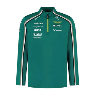 Aston Martin F1 Team 2025 Team 1/4 Zip Sweater - Rustle Racegear