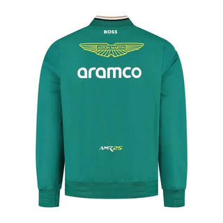 Aston Martin F1 Team 2025 Team Bomber Jacket - Rustle Racegear