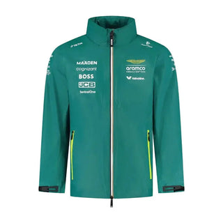 Aston Martin F1 Team 2025 Team Rain Jacket - Rustle Racegear
