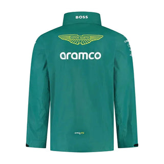 Aston Martin F1 Team 2025 Team Rain Jacket - Rustle Racegear