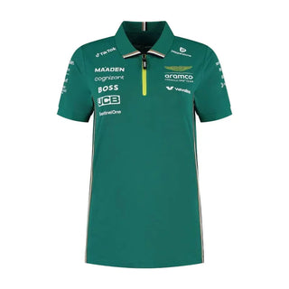 Aston Martin F1 Team Women's 2025 Team Polo - Rustle Racegear