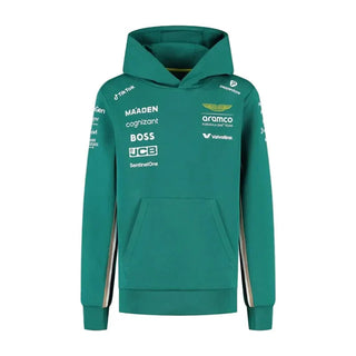 Aston Martin F1 Team Kids 2025 Team Hoodie - Rustle Racegear