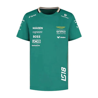 Aston Martin F1 Team Kids 2025 Lance Stroll Driver T-shirt - Rustle Racegear