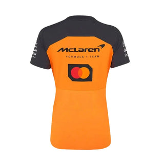 McLaren F1 Women's 2025 Team Set Up T-shirt orange and black - Rustle Racegear
