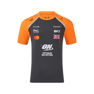 McLaren F1 2025 Lando Norris Driver T-shirt black and orange - Rustle Racegear