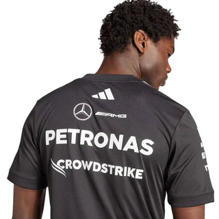 Mercedes-AMG F1 adidas 2025 Driver T-shirt black - Rustle Racegear