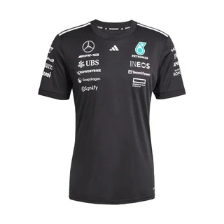 Mercedes-AMG F1 Women's adidas 2025 Driver T-shirt black - Rustle Racegear