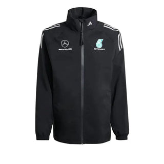 Mercedes-AMG F1 adidas 2025 Team Mechanic's Rain Jacket - Rustle Racegear
