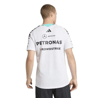 Mercedes-AMG F1 adidas 2026 Team Authentic Driver T-shirt White - Rustle Racegear