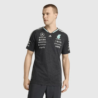 Mercedes-AMG F1 adidas 2026 Team Authentic Driver T-shirt Black - Rustle Racegear