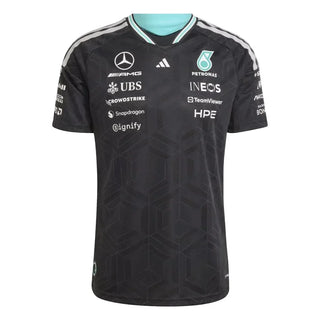 Mercedes-AMG F1 adidas 2026 Team Authentic Driver T-shirt Black - Rustle Racegear