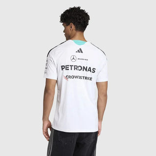 Mercedes-AMG F1 adidas 2026 Team Driver T-shirt White - Rustle Racegear
