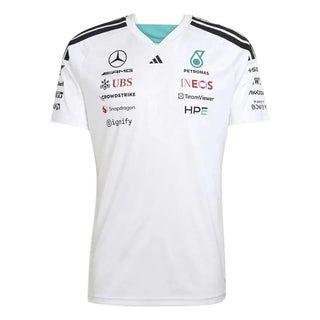 Mercedes-AMG F1 adidas 2026 Team Driver T-shirt White - Rustle Racegear