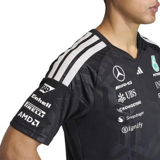 Mercedes-AMG F1 adidas 2026 Team Driver T-shirt Black - Rustle Racegear