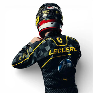 2024 Charles Leclerc Scuderia Ferrari Monza GP F1 Race Suit – Special Edition - Rustle Racegear