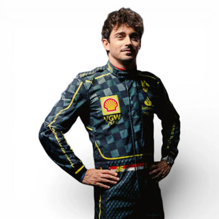 2024 Charles Leclerc Scuderia Ferrari Monza GP F1 Race Suit – Special Edition - Rustle Racegear
