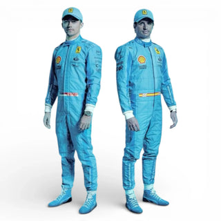 2024 Charles Leclerc Scuderia Ferrari Miami GP F1 Race Suit – Special Edition - Rustle Racegear