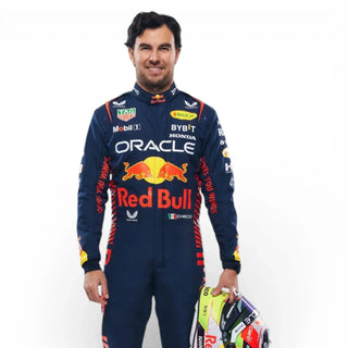 2023 Sergio Perez Oracle Red Bull Racing Formula 1 Race Suit - Rustle Racegear