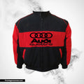 Audi Racing Jacket Black and Red Motorsport Style