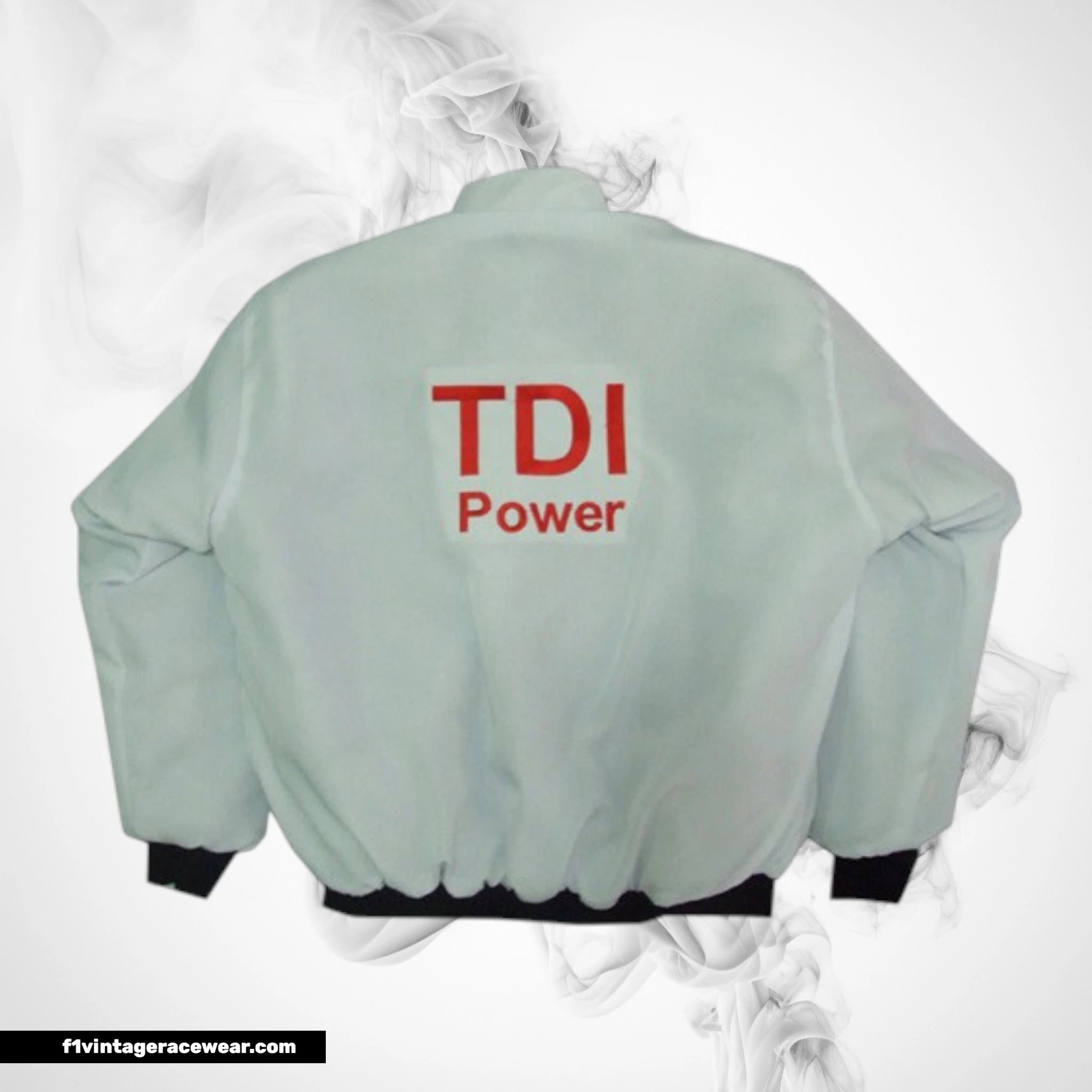 Audi TDI Power Racing Jacket White and Red Motorsport Style