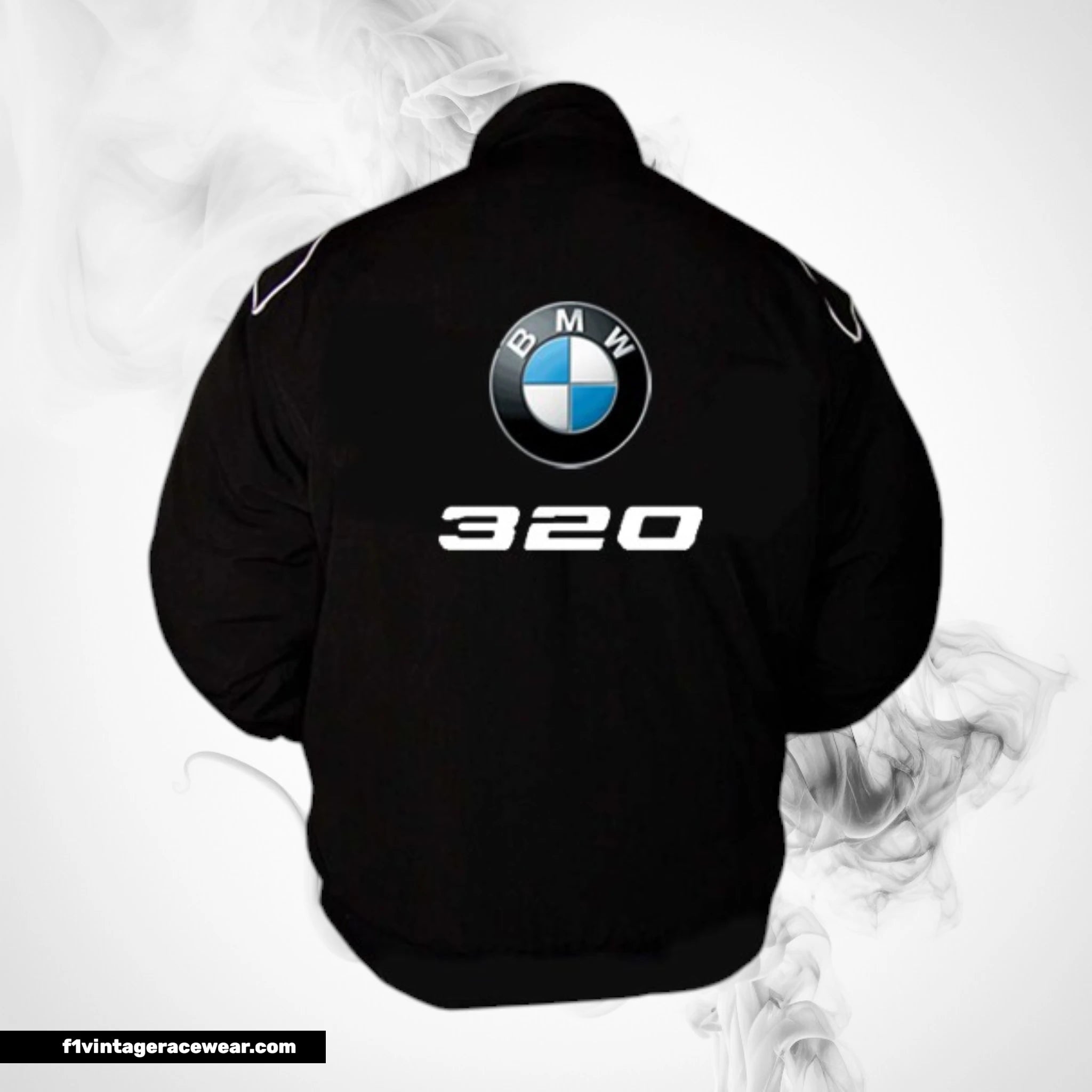 BMW 320 Racing Jacket Black Motorsport Style Edition