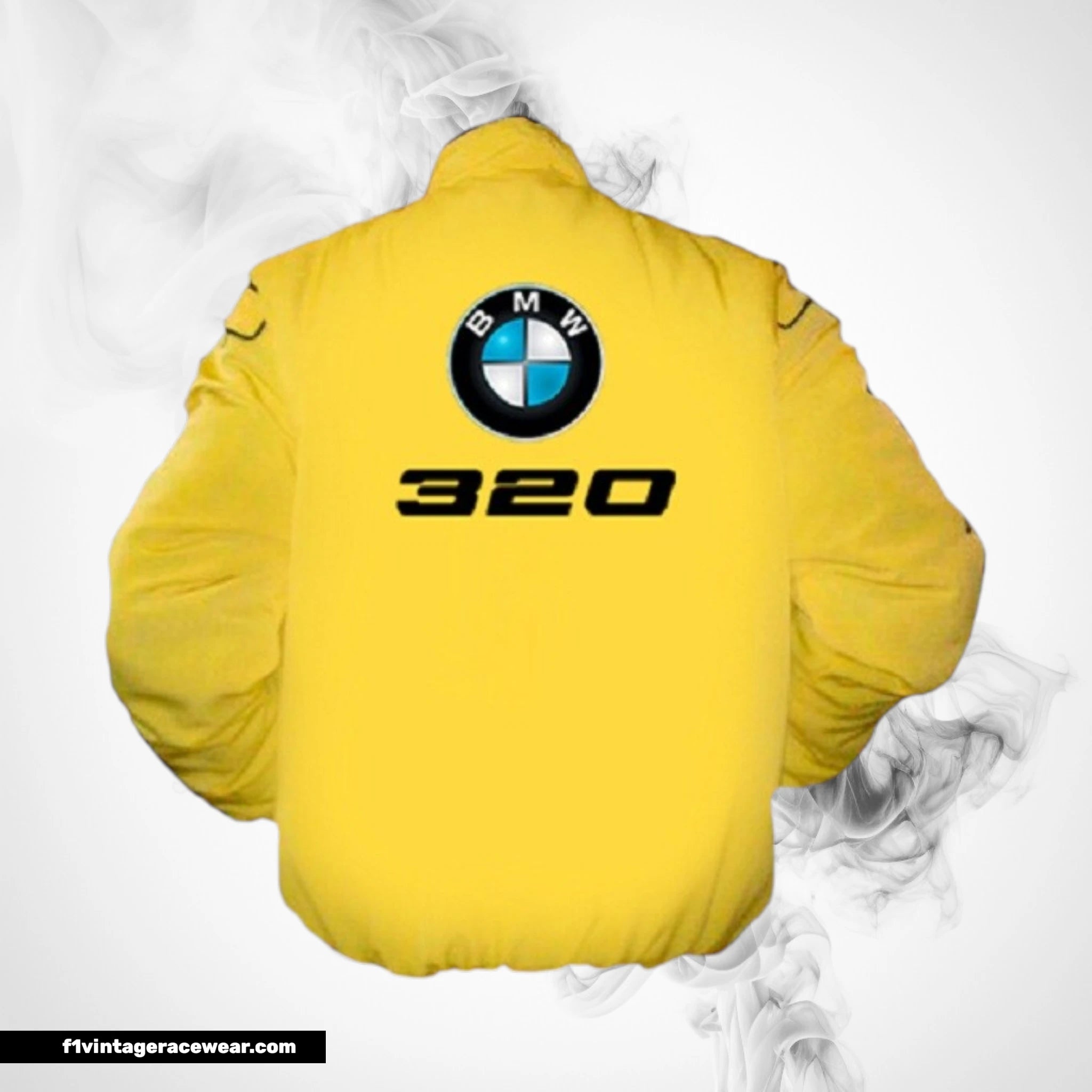 BMW 320 Racing Jacket Yellow Motorsport Style Edition