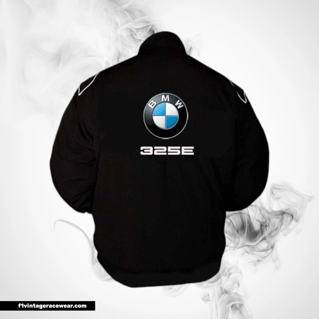 BMW 325E Racing Jacket Black Motorsport Style