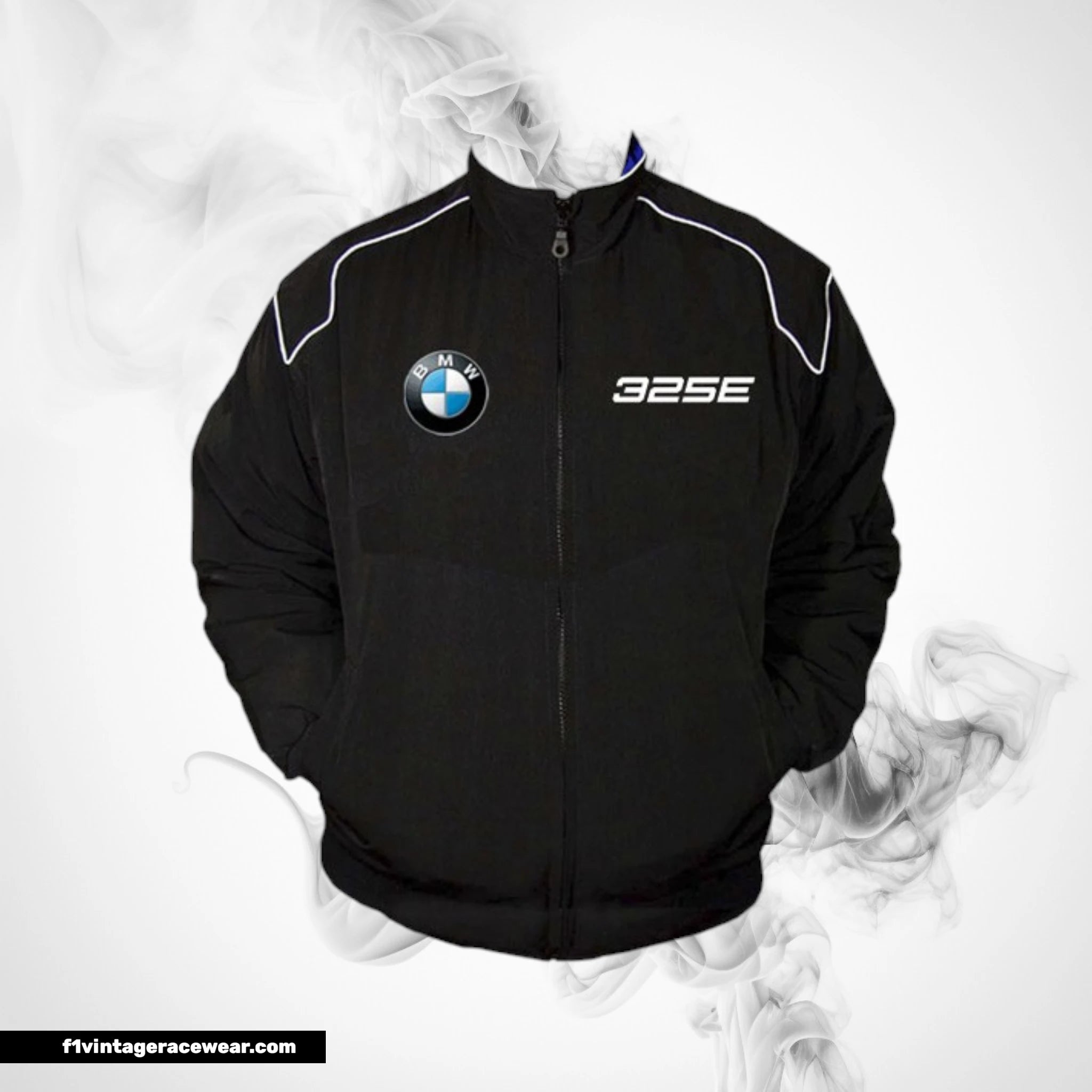 BMW 325E Racing Jacket Black Motorsport Style