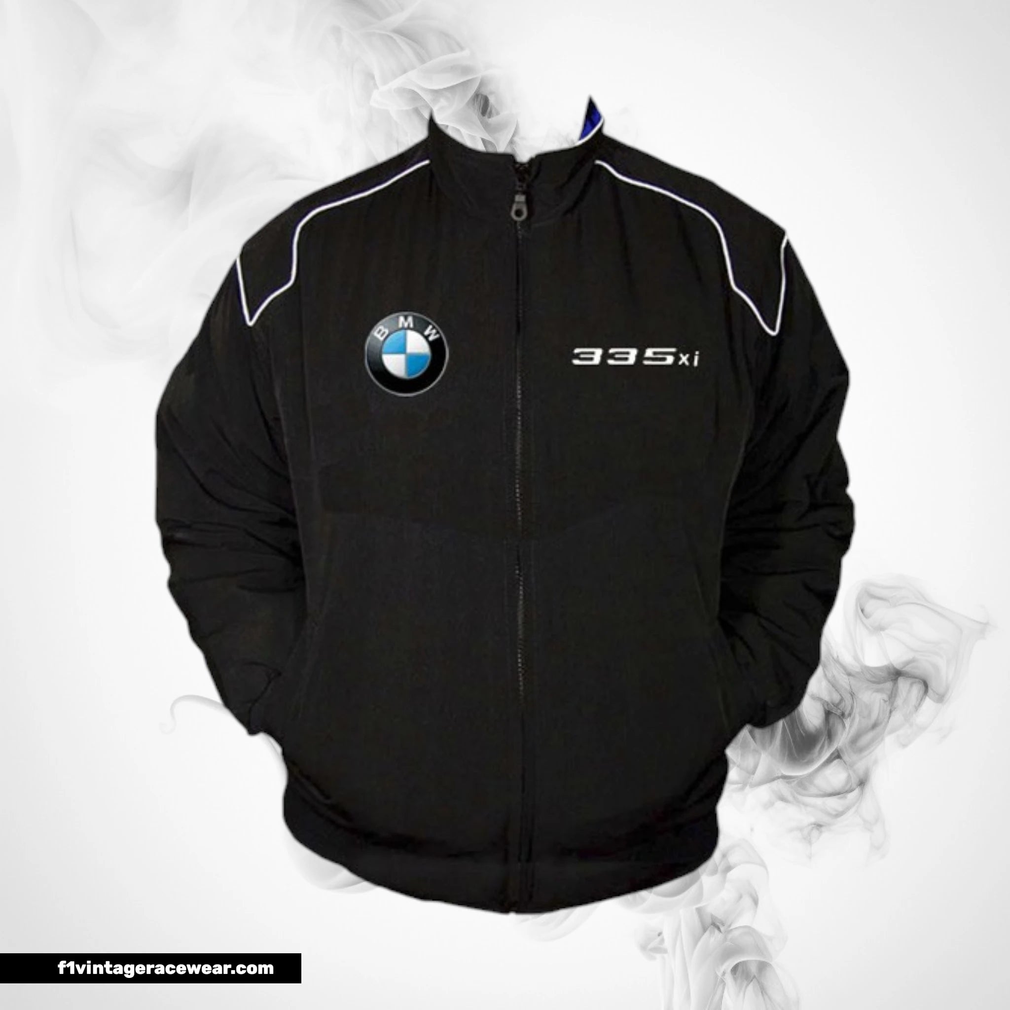 BMW 335xi Racing Jacket Black Motorsport Style