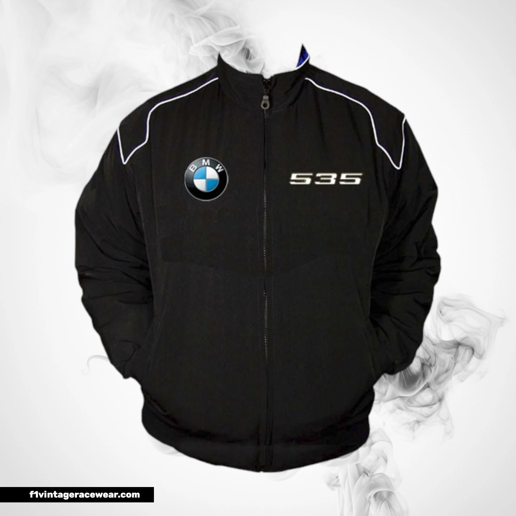 BMW 535 Racing Jacket Black Motorsport Style