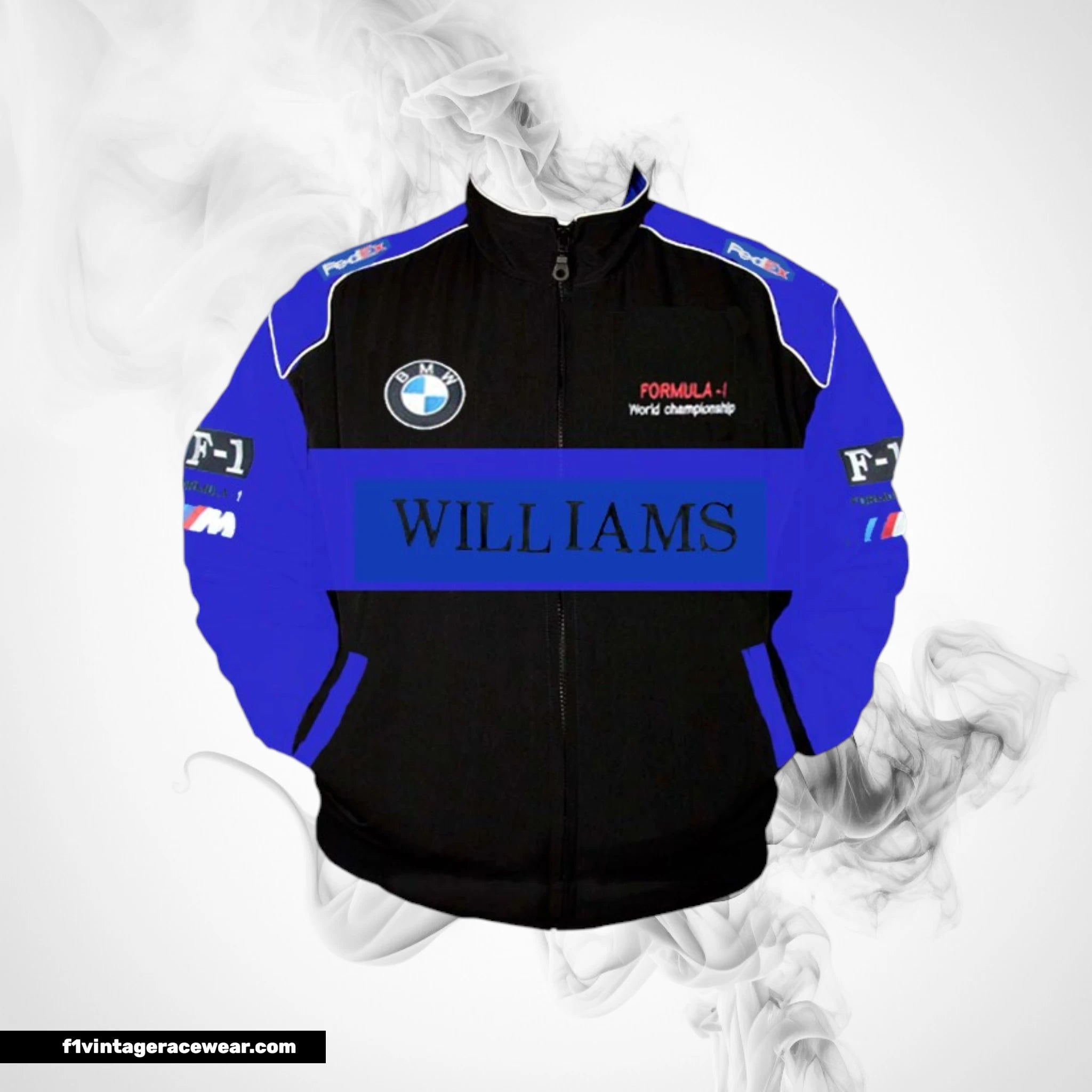 BMW Petronas 02 F1 Racing Jacket Dark Blue Motorsport Style