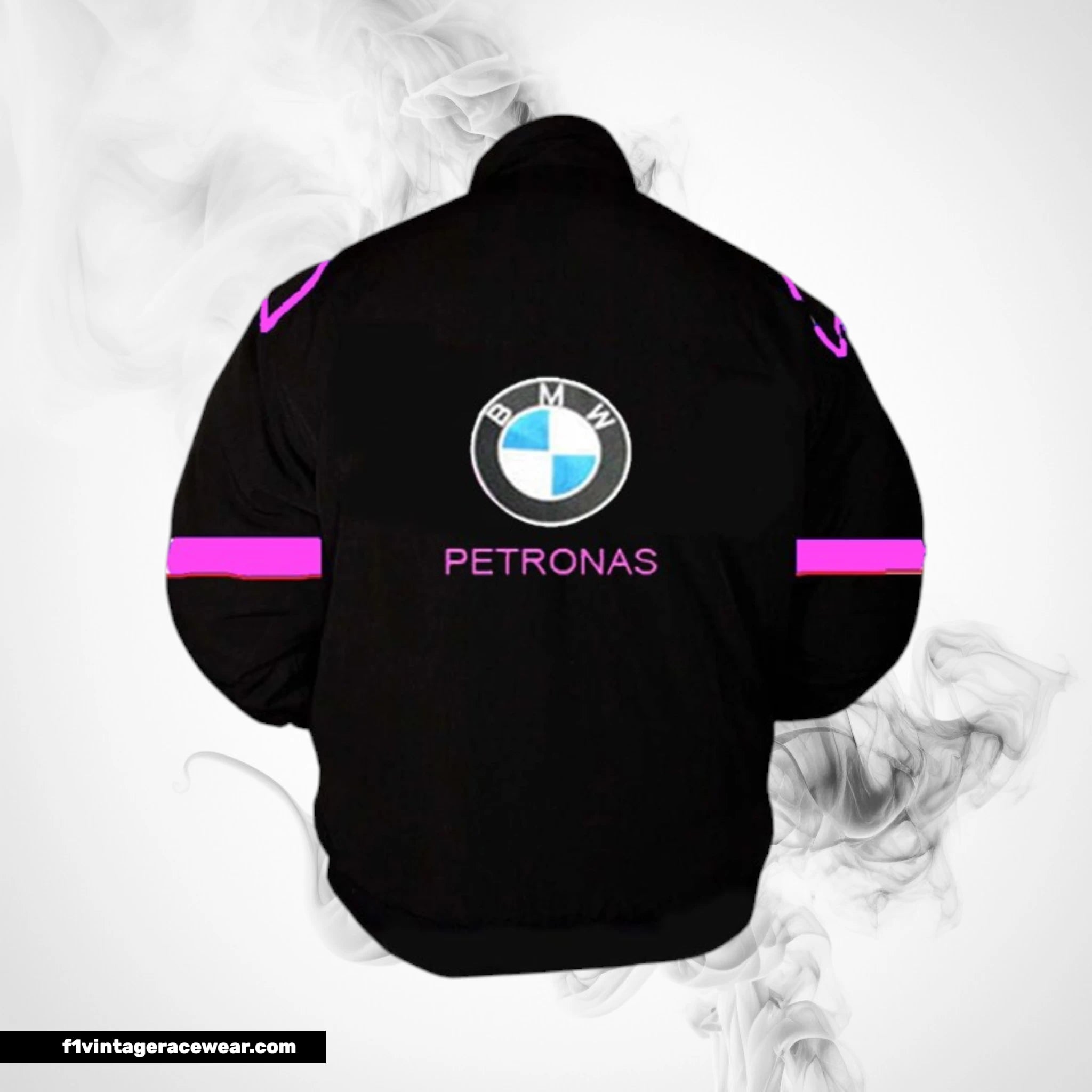 BMW Petronas Racing Jacket Black and Pink Motorsport Style