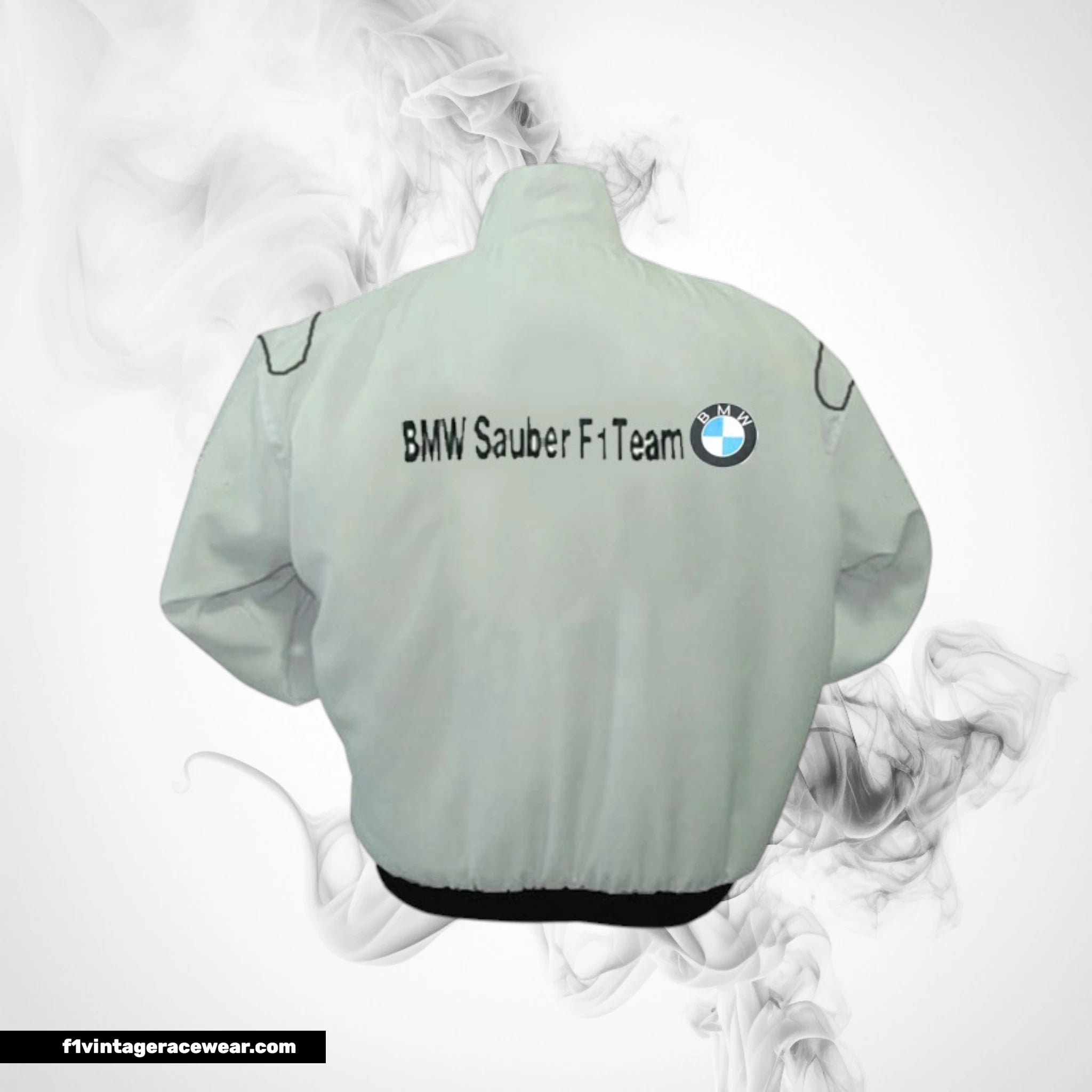 BMW Petronas Racing Jacket White and Royal Blue Motorsport Style