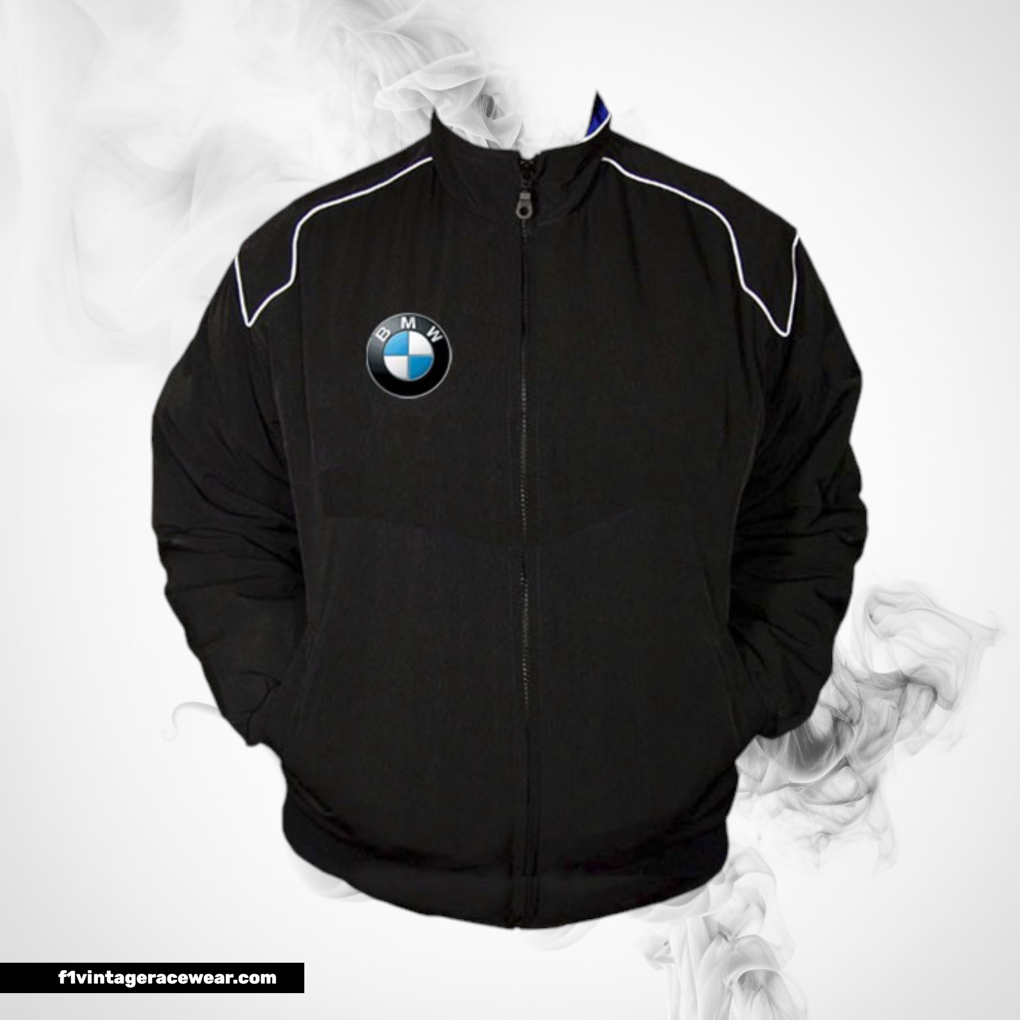 BMW Racing Jacket Black Motorsport Style Edition