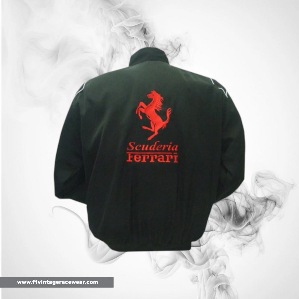 Buy Ferrari Piaggio Aero F1 Racing Jacket Online