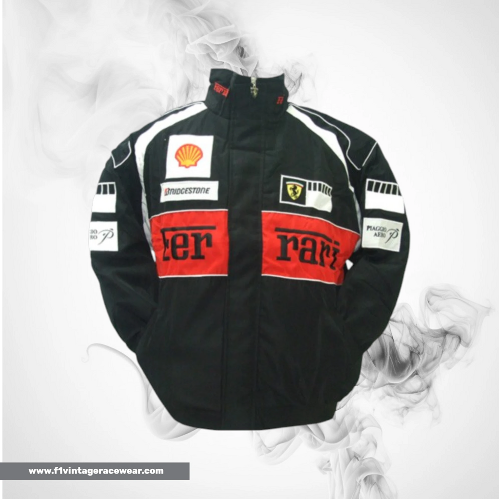 Buy Ferrari Piaggio Aero F1 Racing Jacket Online
