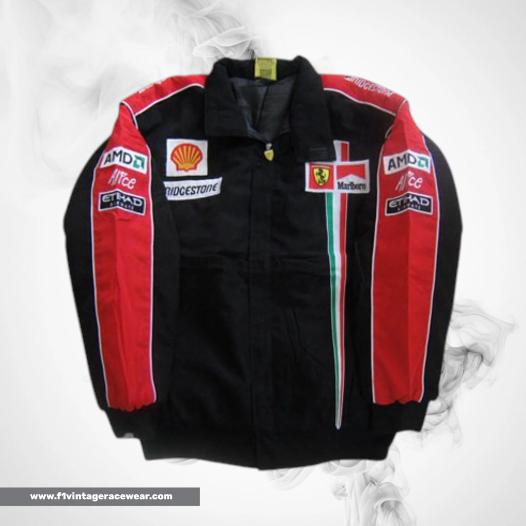Buy Ferrari Team Jacket Red Black Online
