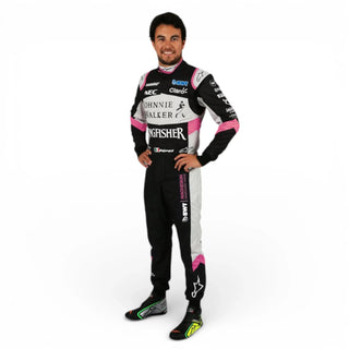 Sergio Perez 2017 Sahara Force India Formula 1 Suit - Rustle Racegear